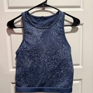 Lululemon Blue Speckled Tank Top